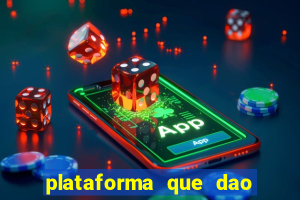 plataforma que dao bonus de cadastro